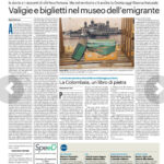 Valigie e biglietti nel museo dell’emigrante